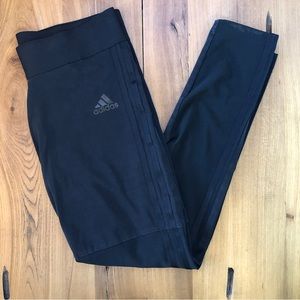 Adidas Black Leggings 3-Stripes